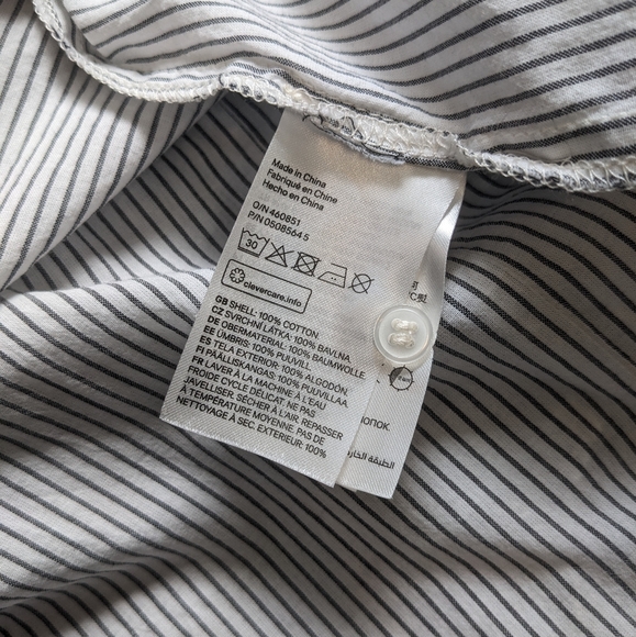 H&M Sleeveless Shirt Dress, US4 - Picture 11 of 11